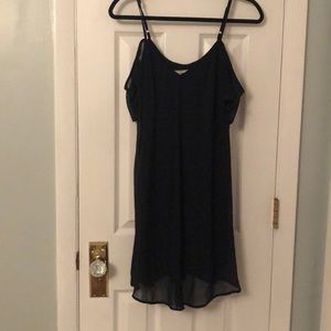 Abercrombie and Fitch sheer overlay dress